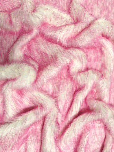 Cotton Candy - Faux Fur Fabric Cuts for Do It Yourself Pom Poms