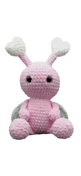 Cupid the Cuddlebug Crochet Pattern