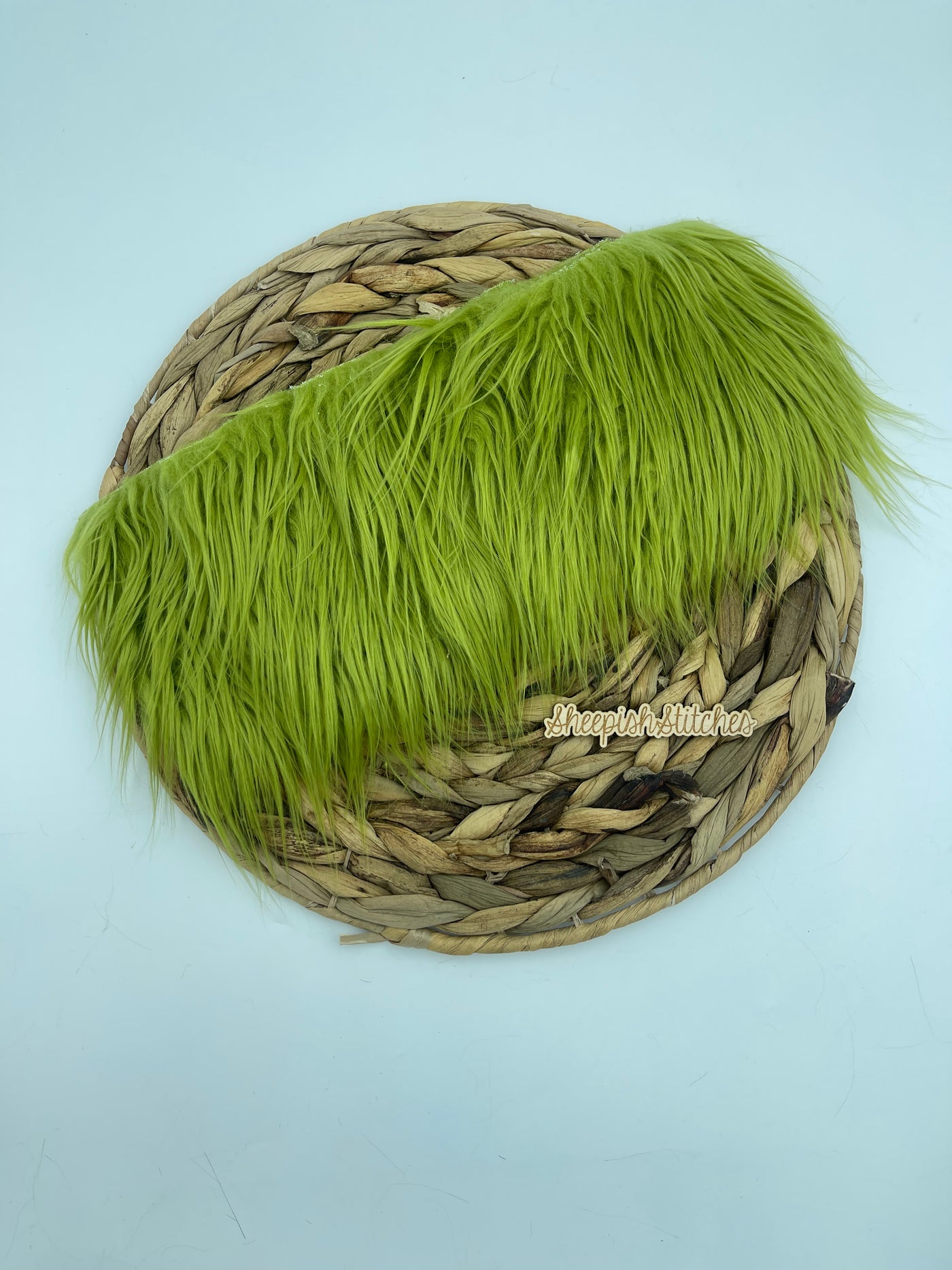 *PRE ORDER!* Moss - Faux Fur Fabric Cuts for Do It Yourself Pom Poms